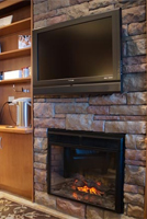 Reception area fireplace - Ottawasmile